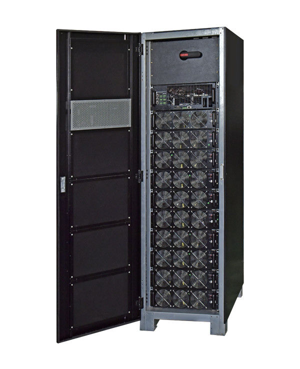 Δύναμη N+X περιττό παράλληλο μορφωματικό ευφυές UPS, εφεδρικό σύστημα 30-300KVA επίδειξης LCD μπαταριών κέντρων δεδομένων