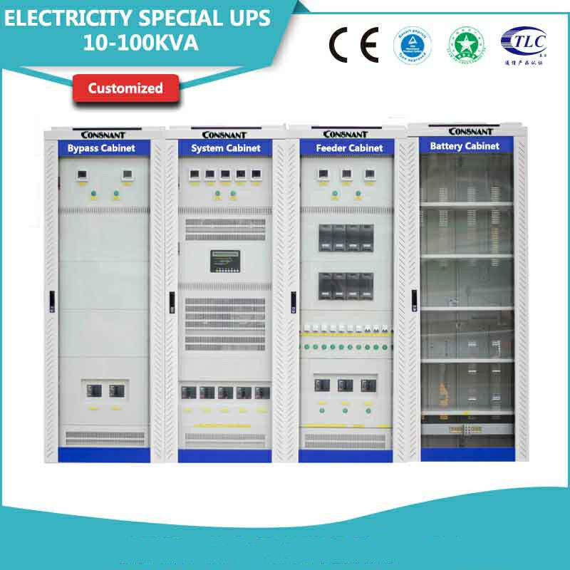 Εφεδρικό σύστημα ηλεκτρικής ενέργειας UPS Telemechanics με τον τροφοδότη σειράς PDU, Uninterruptible ηλεκτρικό σύστημα
