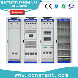 Προσαρμοσμένη υψηλή δύναμη UPS, Uninterruptible ηλεκτρικό σύστημα 220V/384V 10 ηλεκτρικής ενέργειας - 100KVA